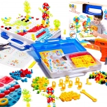 Creatieve mozaïekset met boormachine in koffer - 237 delen