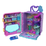 Polly Pocket vakantieoord in rollende koffer Roll Away