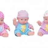 Schattige baby met muts