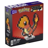Bouwset MEGA Pokémon pixel art Charmander 15 cm (349 stukjes)