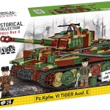 Bouwset COBI Pz.Kpfw. VI Tiger Ausf. E – tank op schaal 1:35, 870 onderdelen