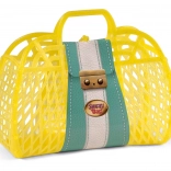 ANDRONI kunststof boodschappentas – geel