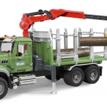 Bruder vrachtwagen Mack Granite houttransporteur 1:16