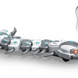 Honderdvoetiger met afstandsbediening en stoom effecten