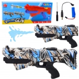 Elektrische Waterpistool Graffiti Blauw