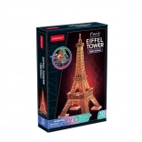 Puzzel 3D LED Nachteditie: Eiffeltoren
