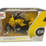 Motorfiets met licht- en geluidseffect 1:14