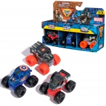 Monster Jam Mini Jams – set van 3 mini-trucks MARVEL: Winter Soldier, Captain America, War Machine