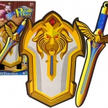 Kinderkrijgerset van EVA-schuim – zwaard en schild