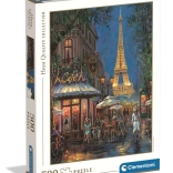 Puzzel Clementoni Night at the Eiffel Café 500 stukjes