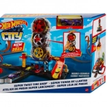 Hot Wheels Město Super Twist Bandenservice