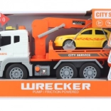 Takelwagen met licht- en geluidseffecten op batterijen