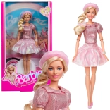 Verzamelpop BARBIE in roze jurk geïnspireerd op de film