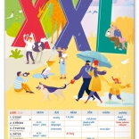 Wandplanner kalender Familie XXL 2026