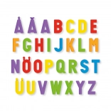 Dubbelzijdig magnetisch bord met letters voor kinderen – 58 magneten