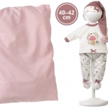 Kleding en accessoires voor LLORENS-pop 40 cm – set van 4 stuks