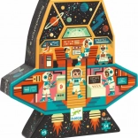 Djeco ruimtestation puzzel
