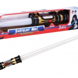 Lichtgevende telescopische zwaard