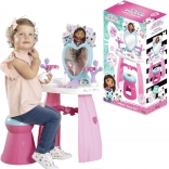 Kaptafel GABBY’S DOLLHOUSE hartvormige spiegel en krukje + 10 accessoires