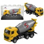 Collector's model betonmixer Huina geel 1:80