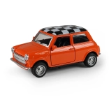 Metalen modelauto Mini Cooper 1:32 (11 cm) met terugtrekmotor