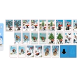 Zwarte Piet met symboolmotieven – klassiek kaartspel