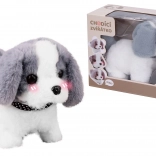 Lopende pluchen hond 18 cm – Tsjechische verpakking