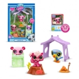 Set van 3 figuren Littlest Pet Shop Kamperen
