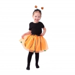 Kinder Halloweenkostuum tutu-rok met haarband