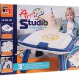 Kinderprojector om te tekenen met tafeltje en accessoires