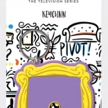 Rubberen sleutelhanger Vrienden