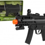 Militair kinderspeelgoedpistool met geluid en vibraties – zwart