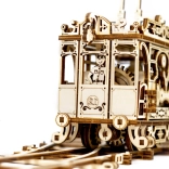houten 3D-puzzel tram met rails WOODEN CITY (273 onderdelen)
