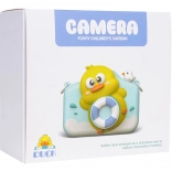 Kindercamera eendje met spelletjes en 1080p video