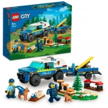 LEGO City training van politiehonden in het veld