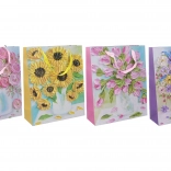 Cadeautas L 31 × 40 × 12 cm – jaarrond mix van motieven