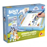 BLUEY lichtgevende tekentafel A4 met sjablonen