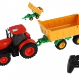 Tractor ZETOR met aanhanger op afstandsbediening, 42 cm, 2,4 GHz, licht en geluid, oplaadbare accu