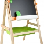 Compacte kindertafel 2-in-1 SMALL FOOT met krijt en magneten