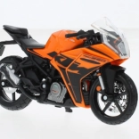 Modelmotor KTM RC390 1:18 met sokkel