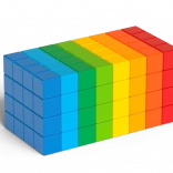 Geomag Magicube Full Color – magnetische blokjes 128 stuks