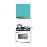 Kinderkeukentje met effecten, 10 × 8 × 32 cm