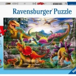 Ravensburger puzzel T‑Rex Terror 35 stukjes