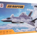 Leuk verkleind op afstand bestuurbaar modelvliegtuig Raptor J-20