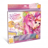 Nebulous Stars creatief schetsboek Lilyaz en Viviaz