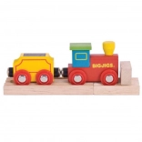 Bigjigs Rail mijn eerste treintje met wagon en rails