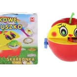 Spaarpot in de vorm van een appel