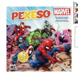 Pexeso in schrift MARVEL – 64 kaartjes, 21,5 × 21,5 cm