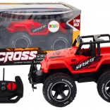 Raceauto op afstandsbediening 1:18 rood