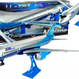 Marineblauwe standaard voor vliegtuig-aandrijving 69 cm